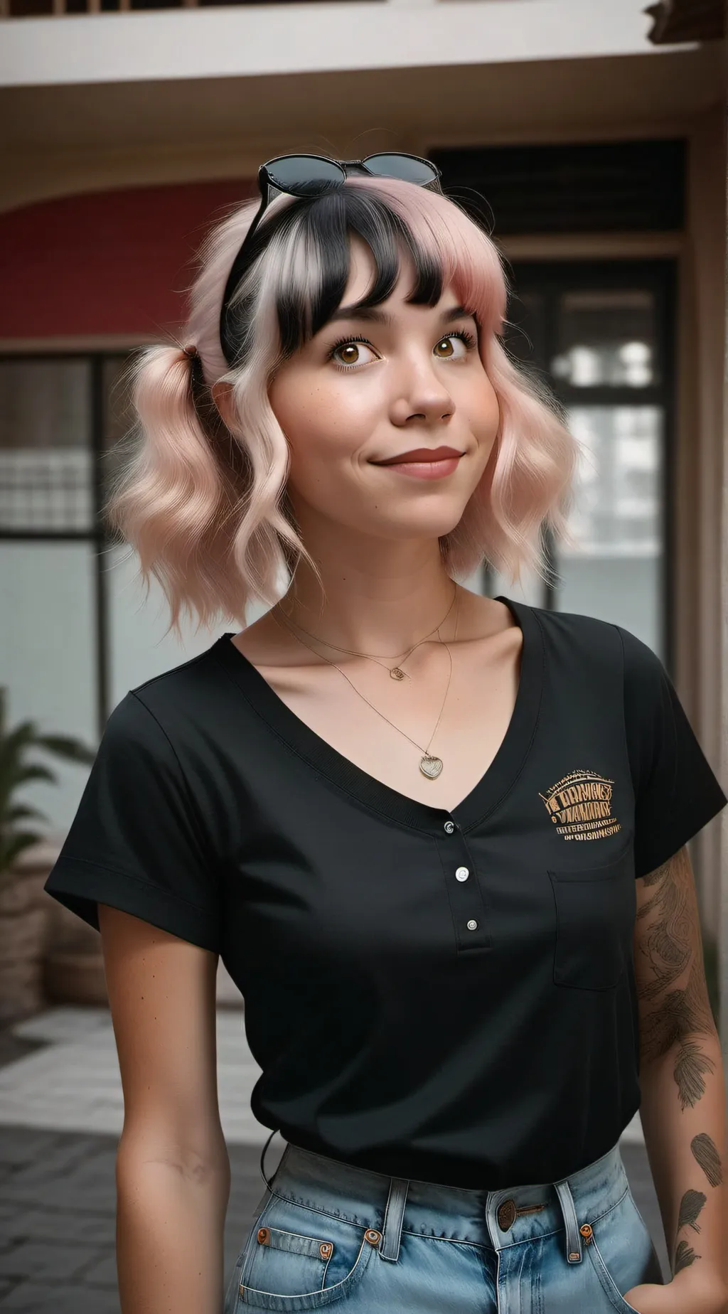 ai character: Melanie ❤️  background