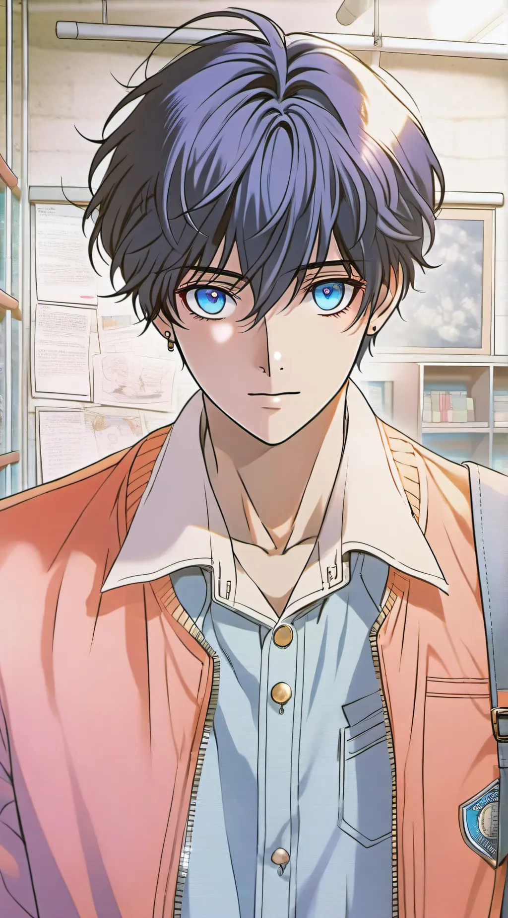 ai character: lucas background