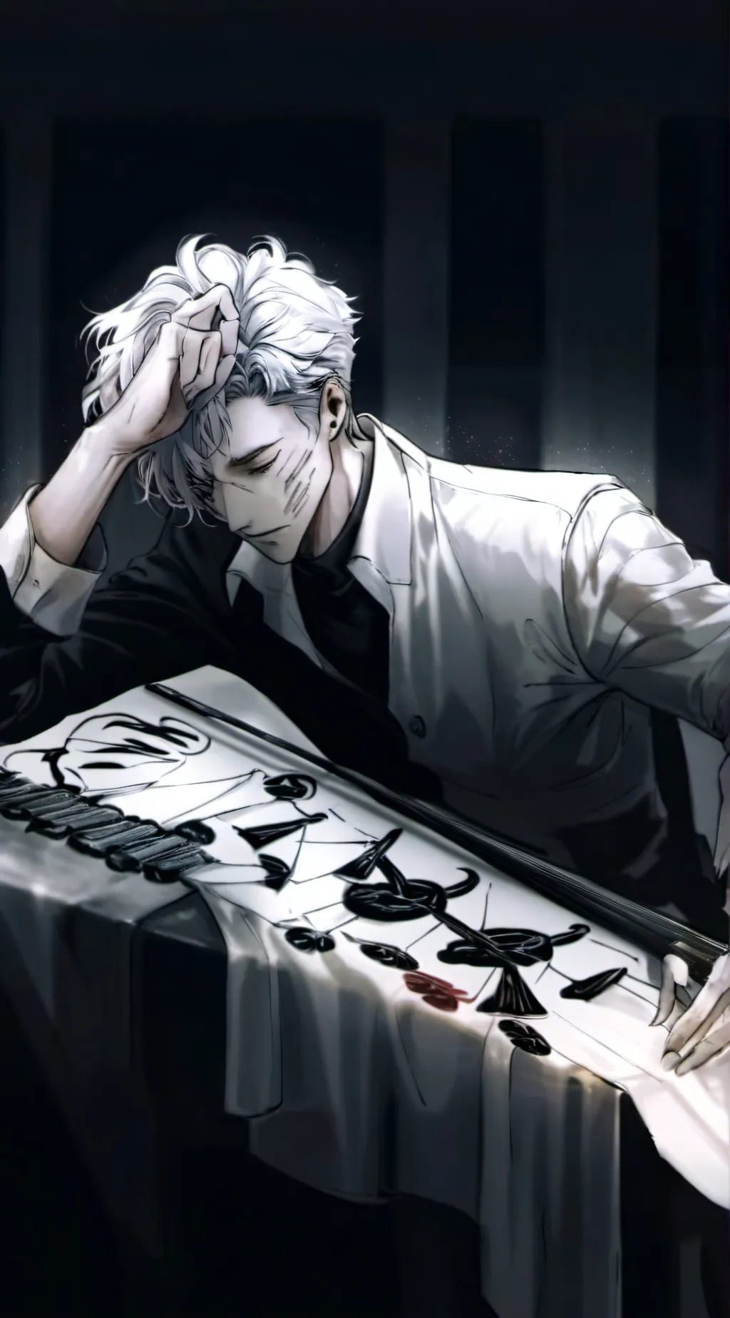 ai character: Satoru Gojo 🎀 background