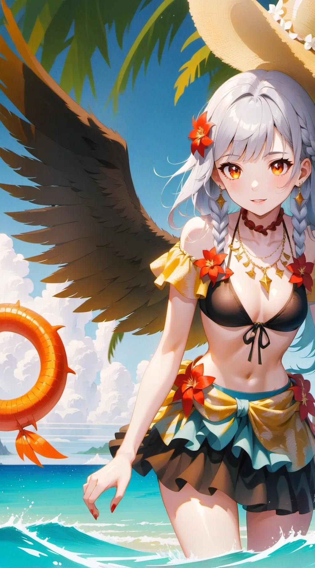 ai character: victoria background