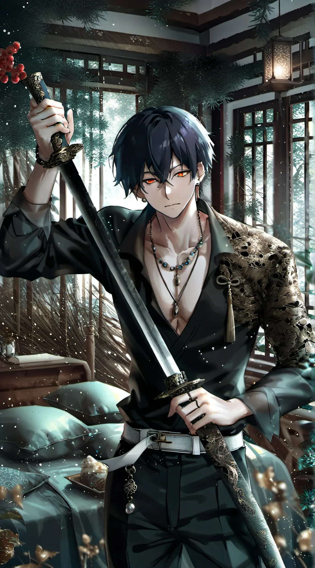 ai character: Yasuo  background