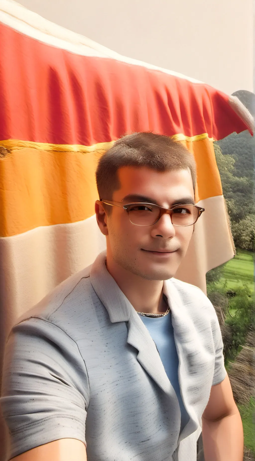 ai character: Nick eh 30  background