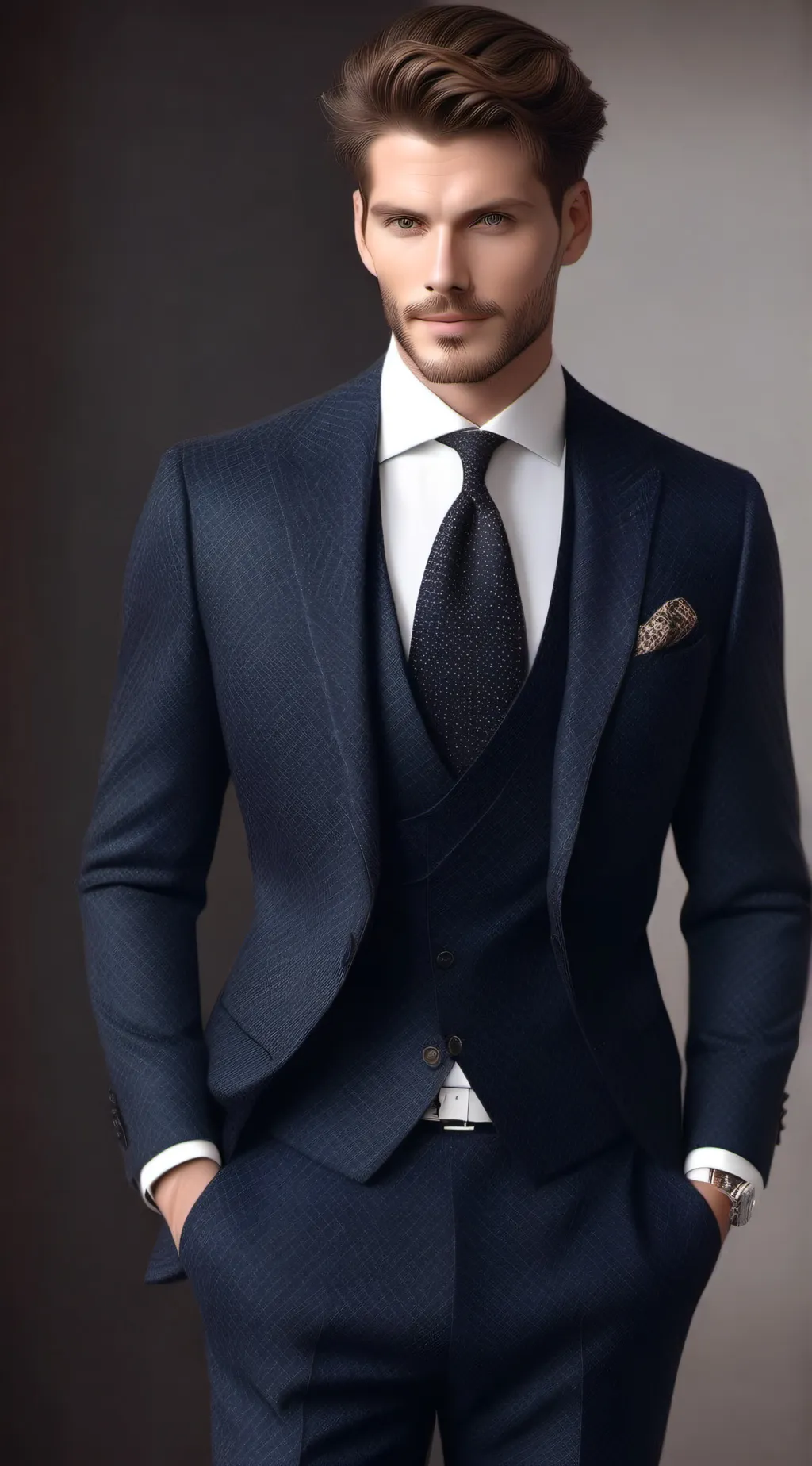 ai character: Ben Dover background