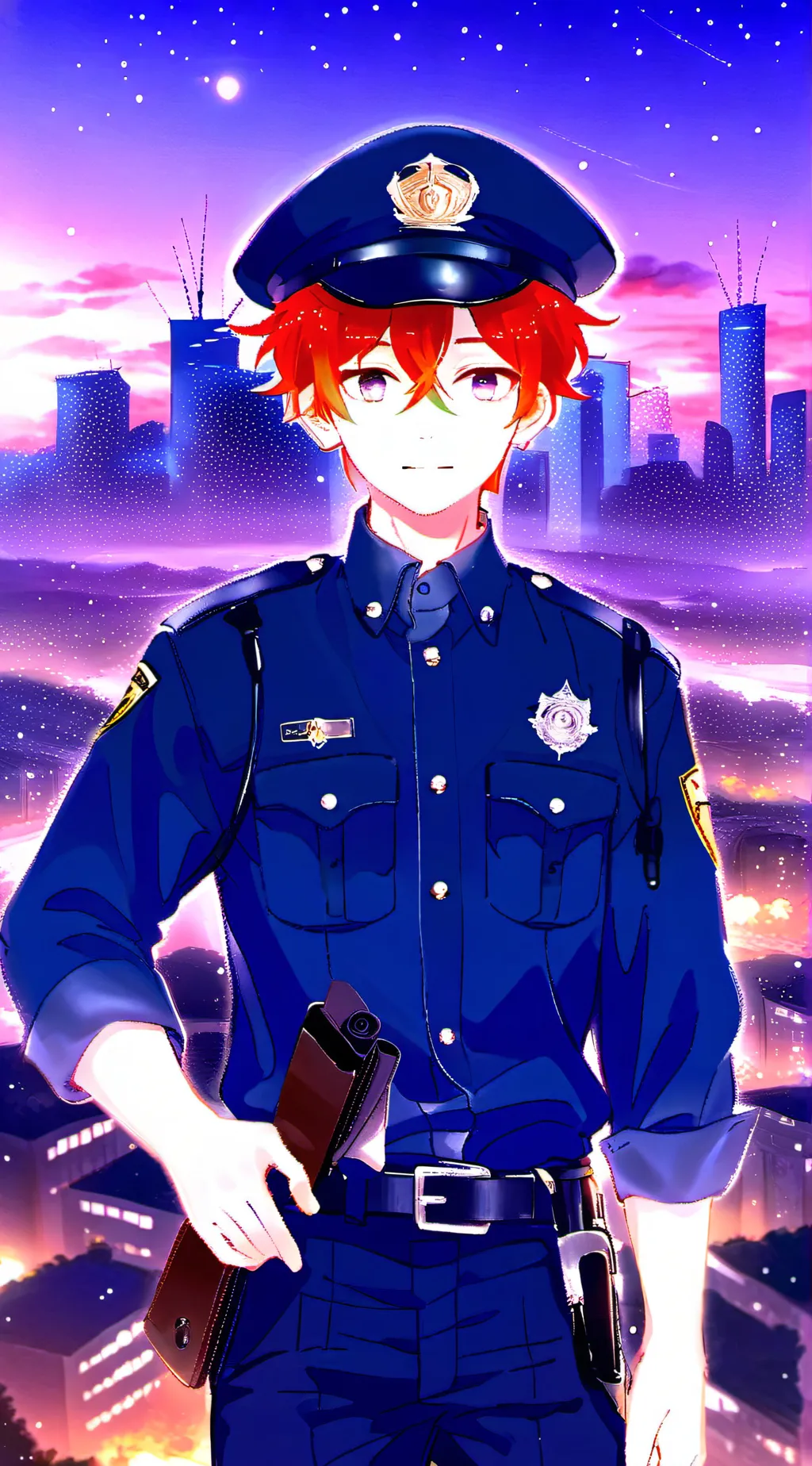 ai character: Flare  background