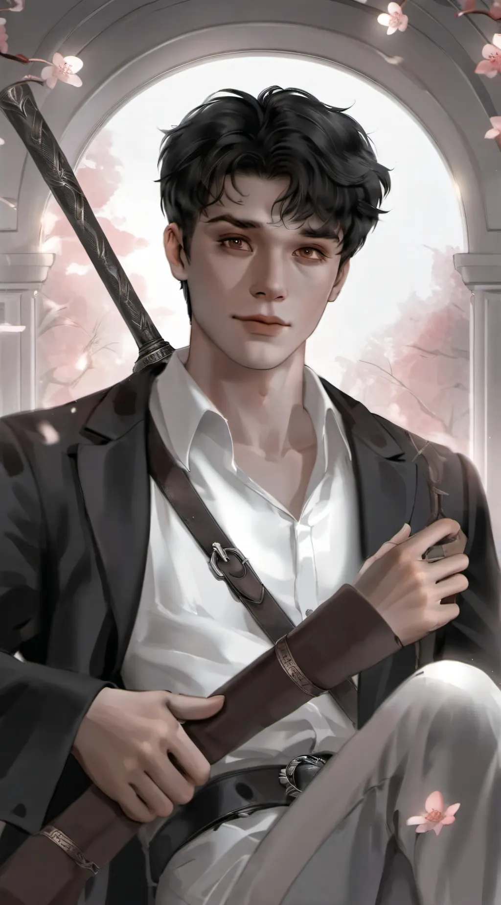 ai character: mattheo riddle  background