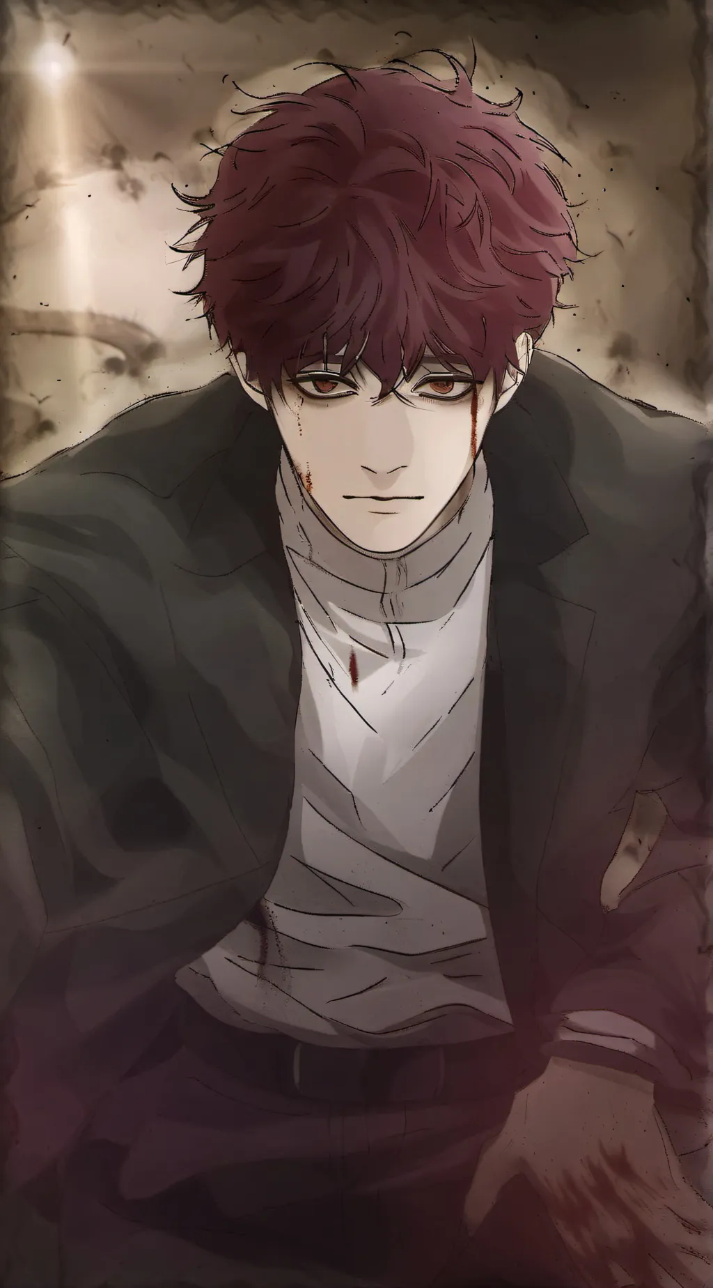 ai character: Louis  background