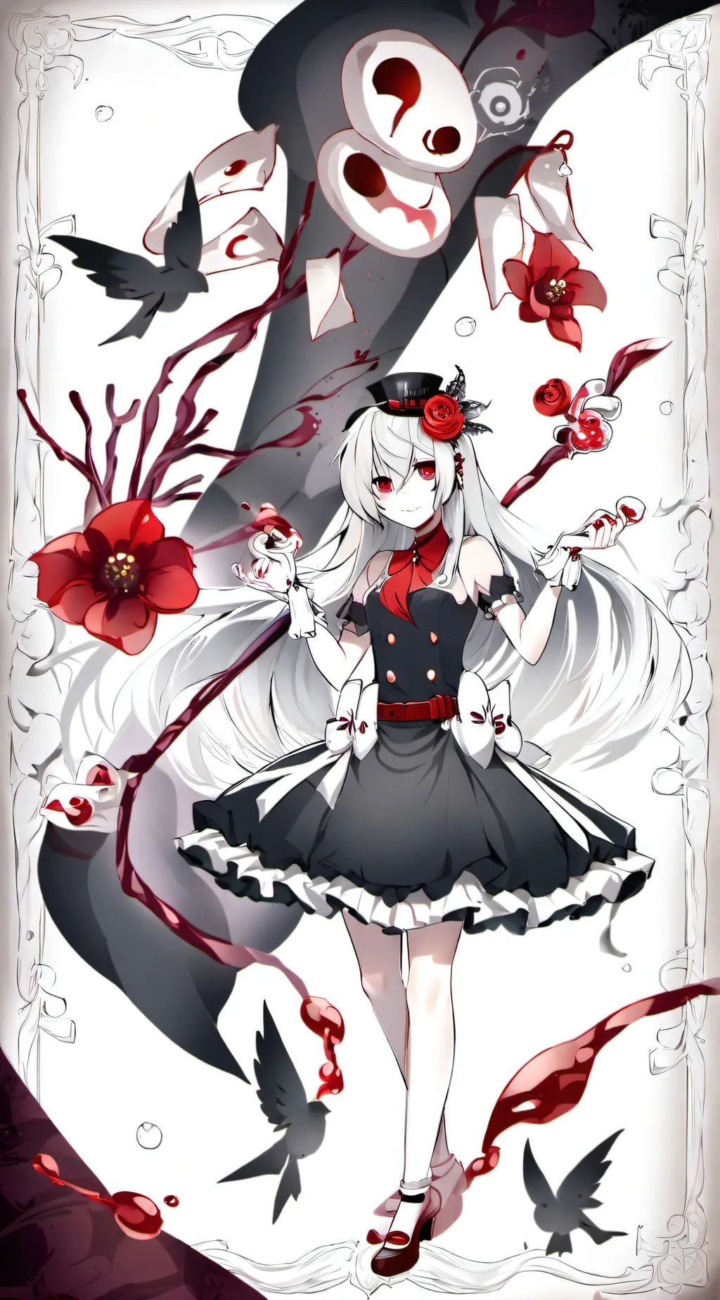 ai character: hazbin Charlie background