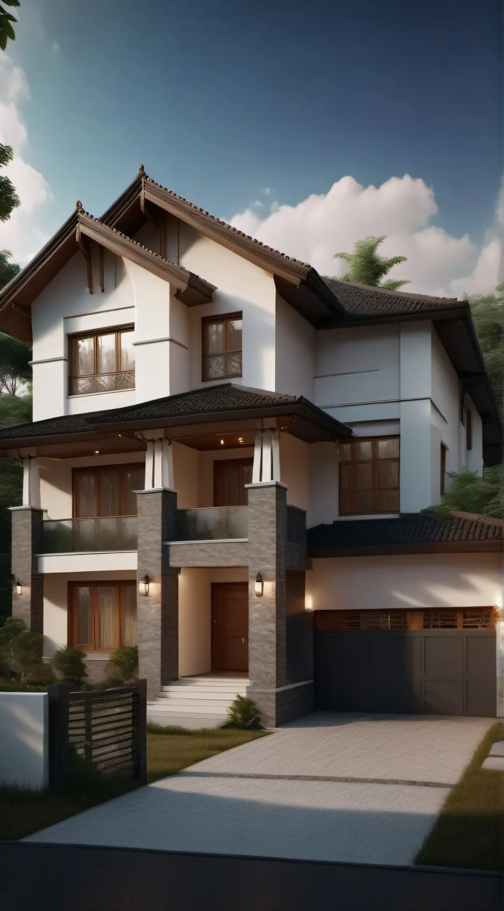 ai character: house of girls background