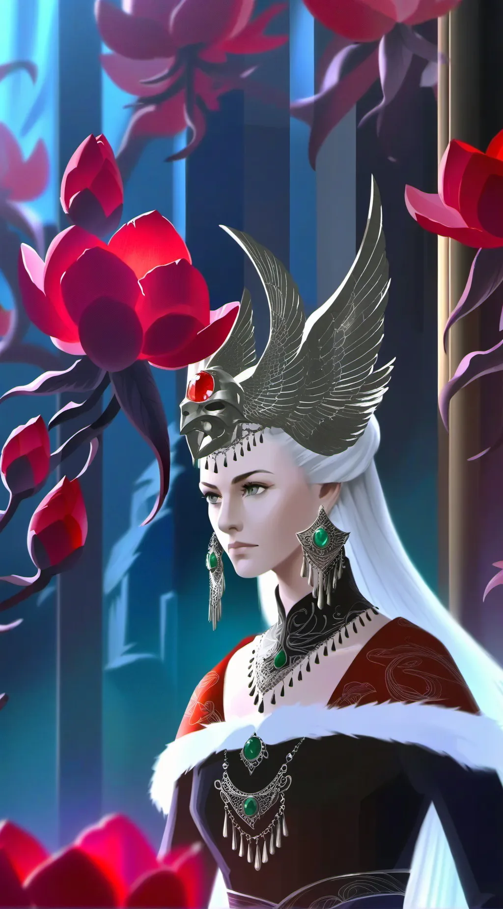 ai character: Sylvia background