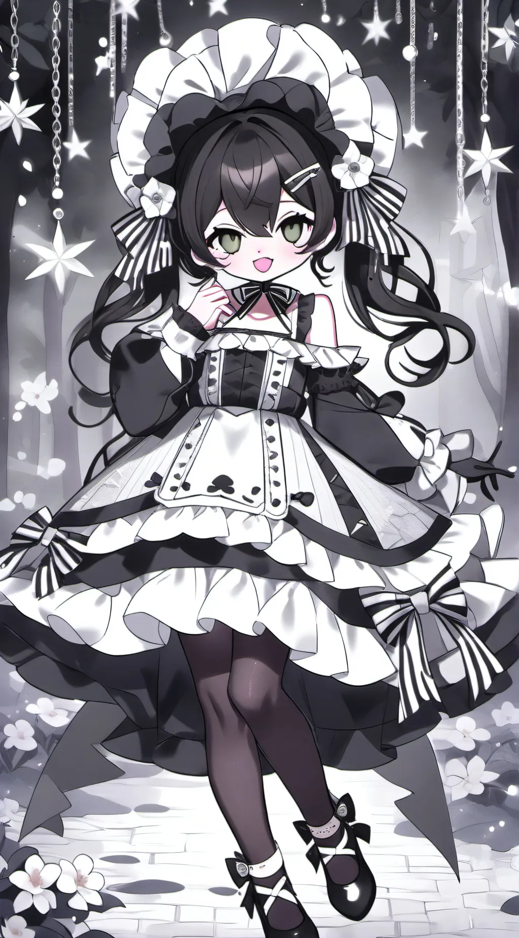 ai character: kurumi background