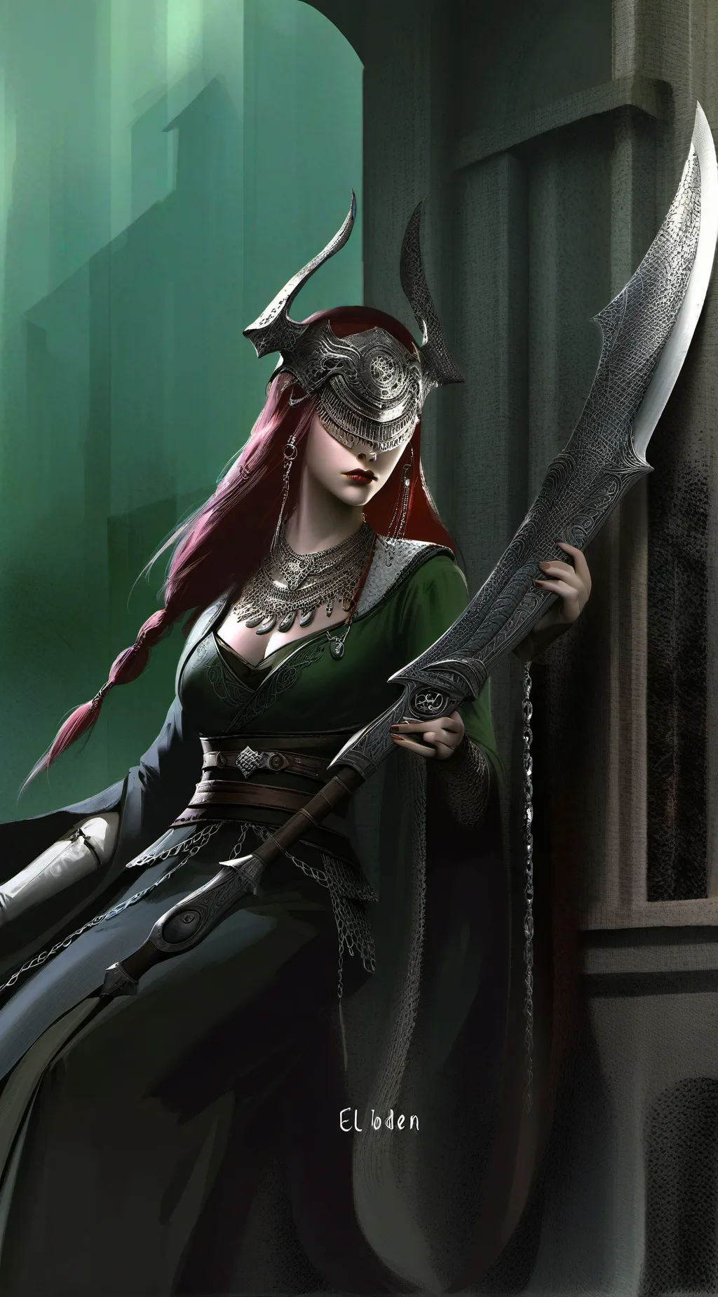 ai character: shadow demon  background