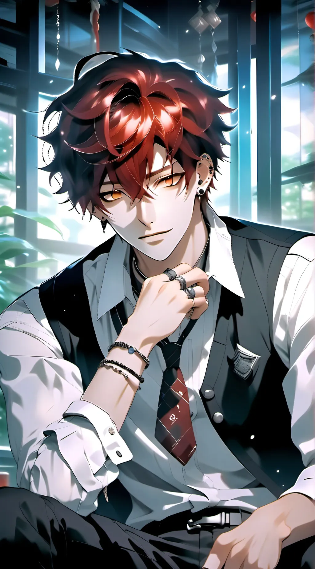 ai character: Ash background