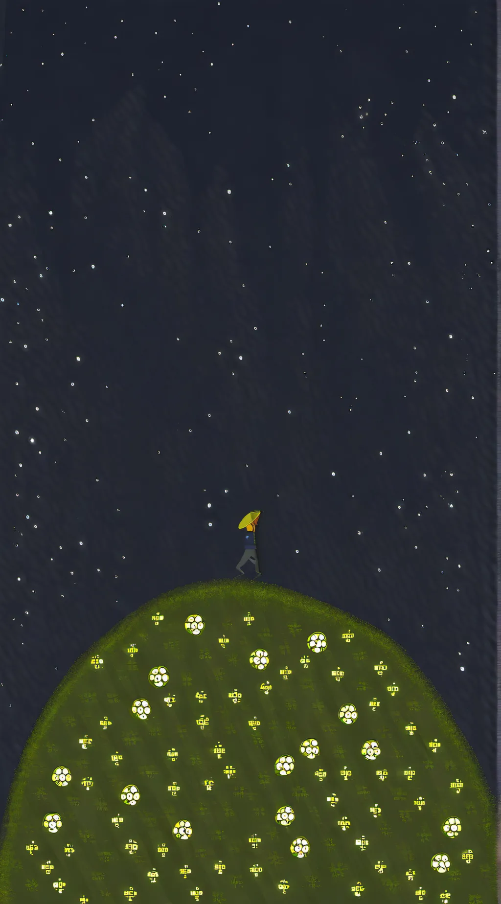 ai character: Corn background