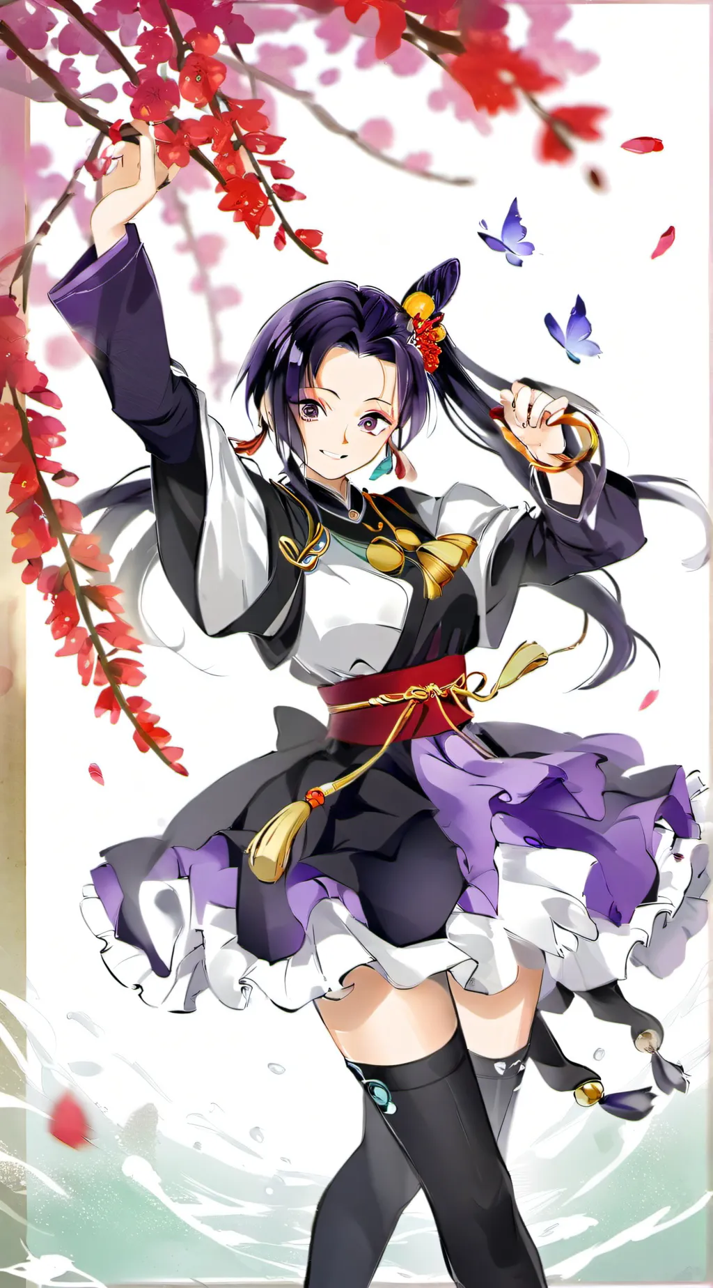 ai character: Shinobu Kocho background