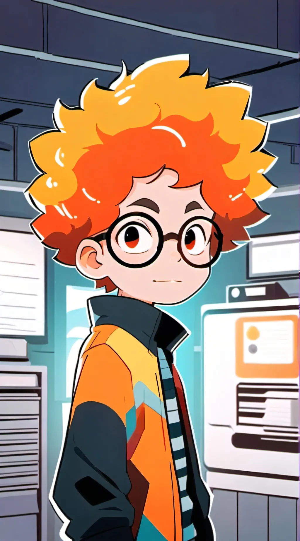 ai character: Arnold background