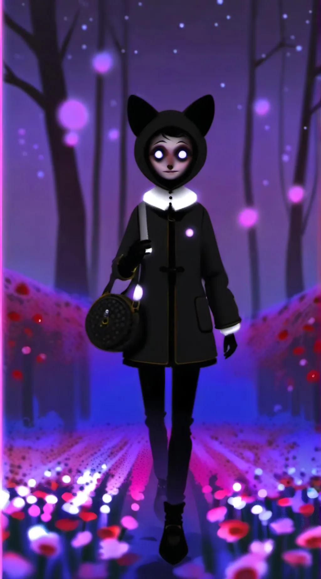 ai character: Catnaps daughter background