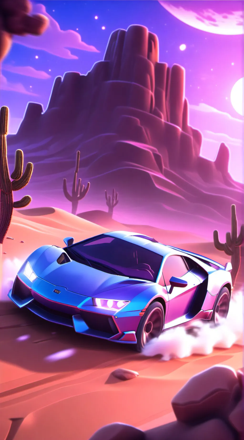 ai character: the long drive background