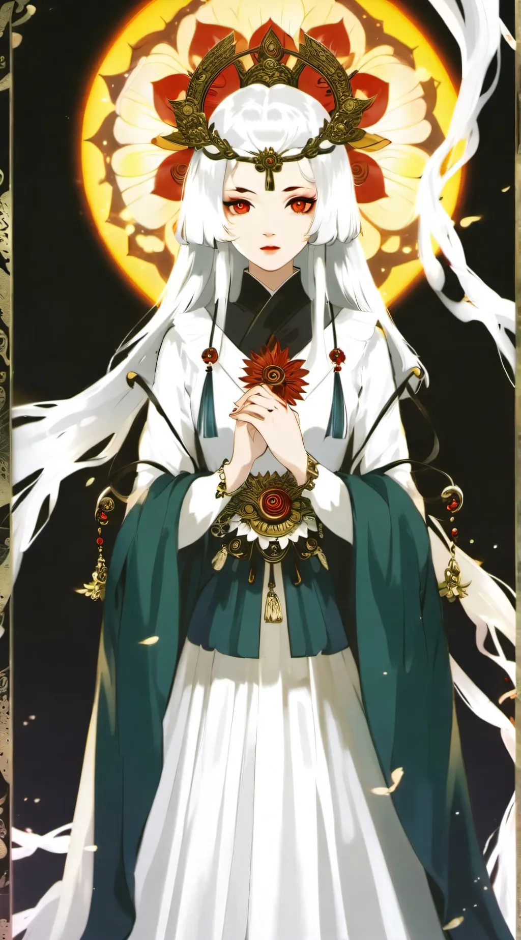 ai character: amaterasu  background