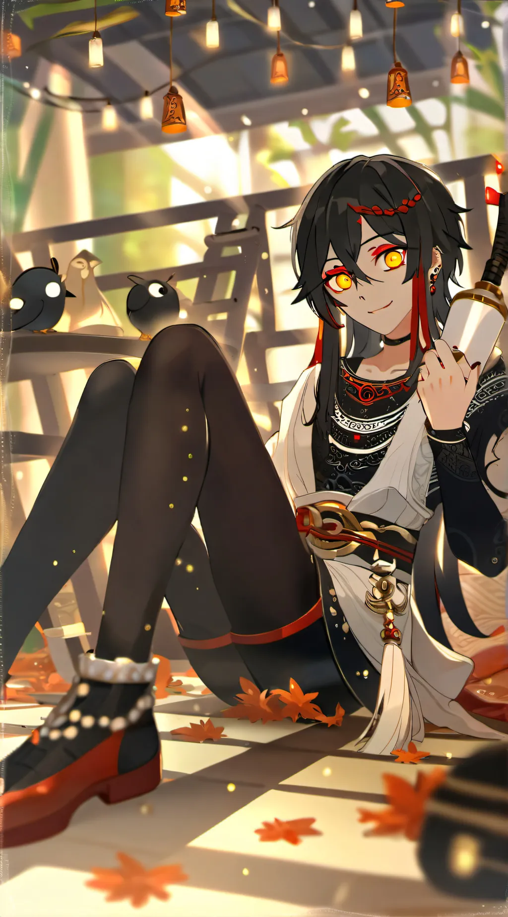ai character: lily background