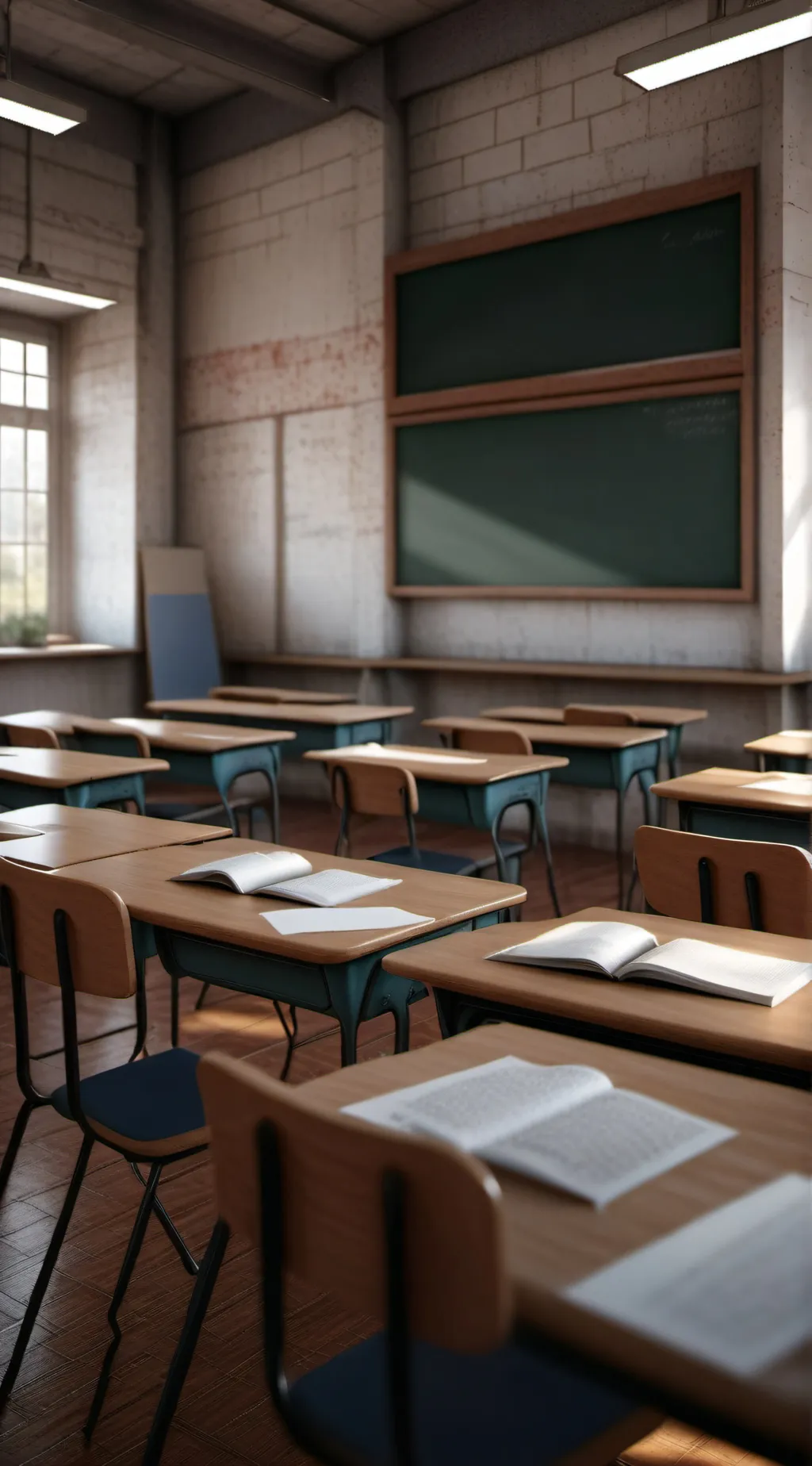 ai character: Fpe school! background