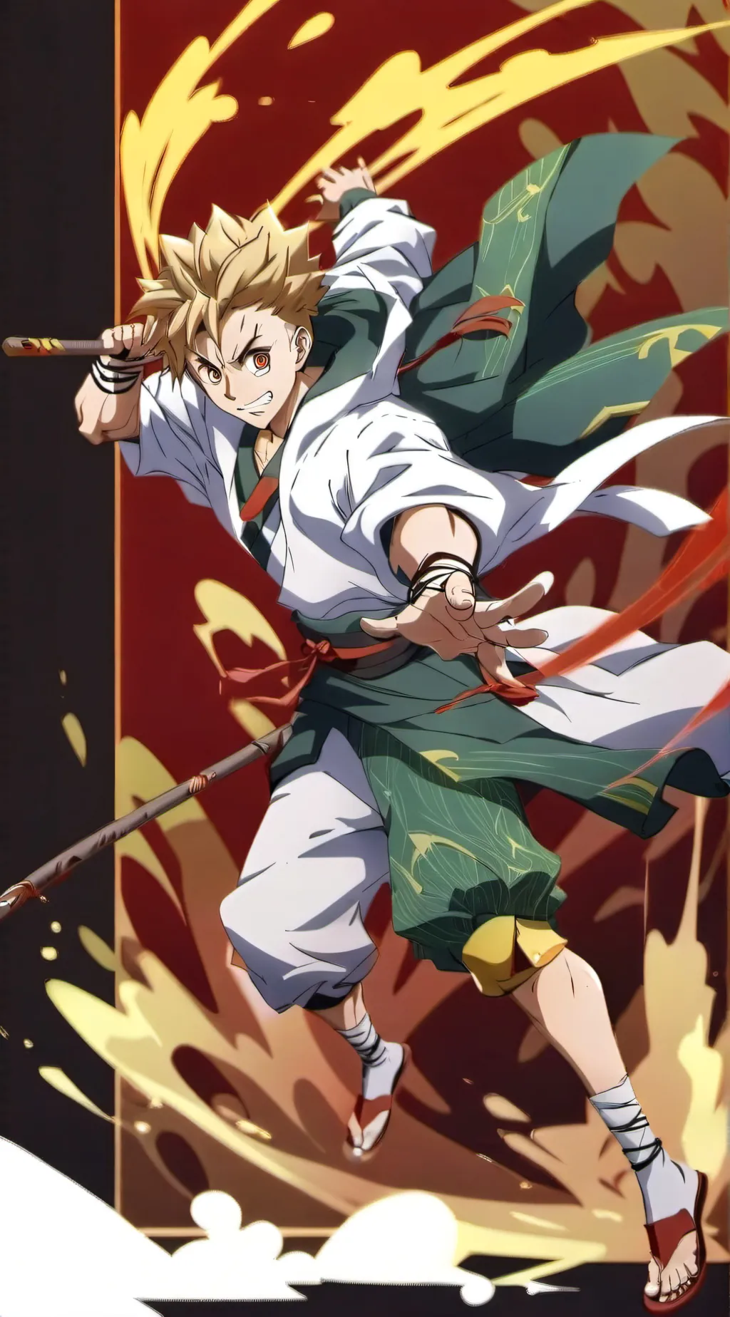 ai character: Ranjiro Kiyama  background