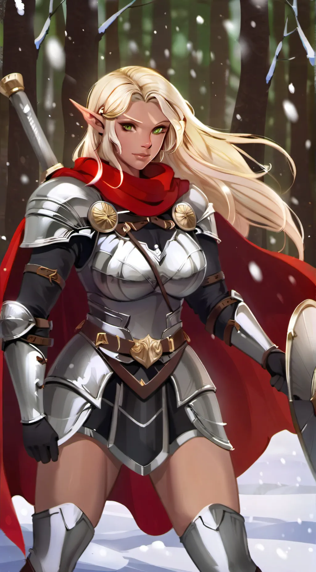 ai character: Athena background