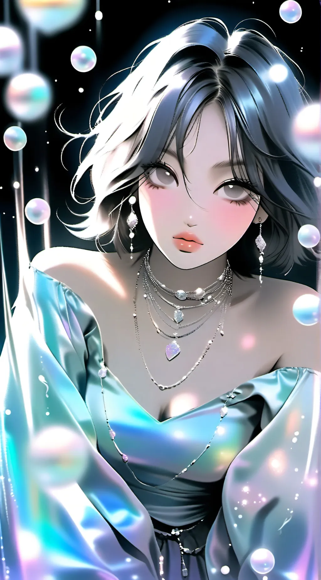 ai character: ash background