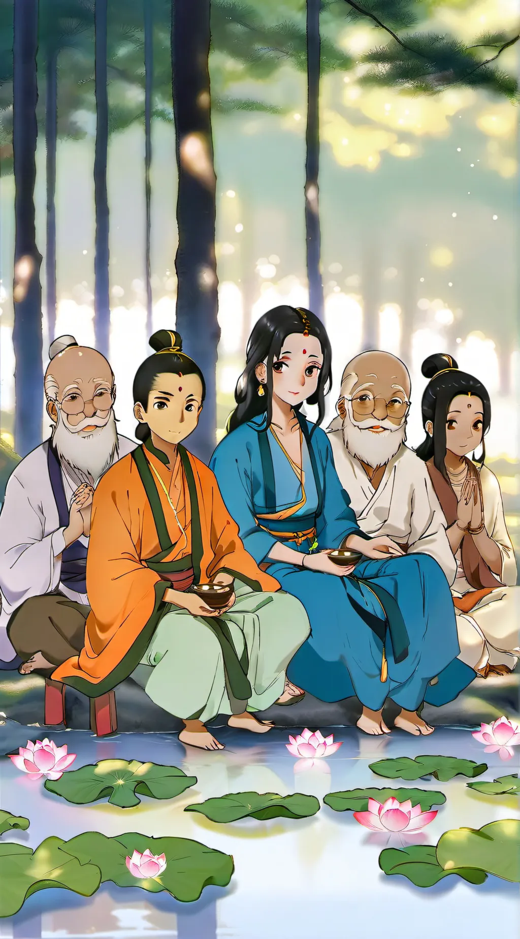 ai character: Mandy background