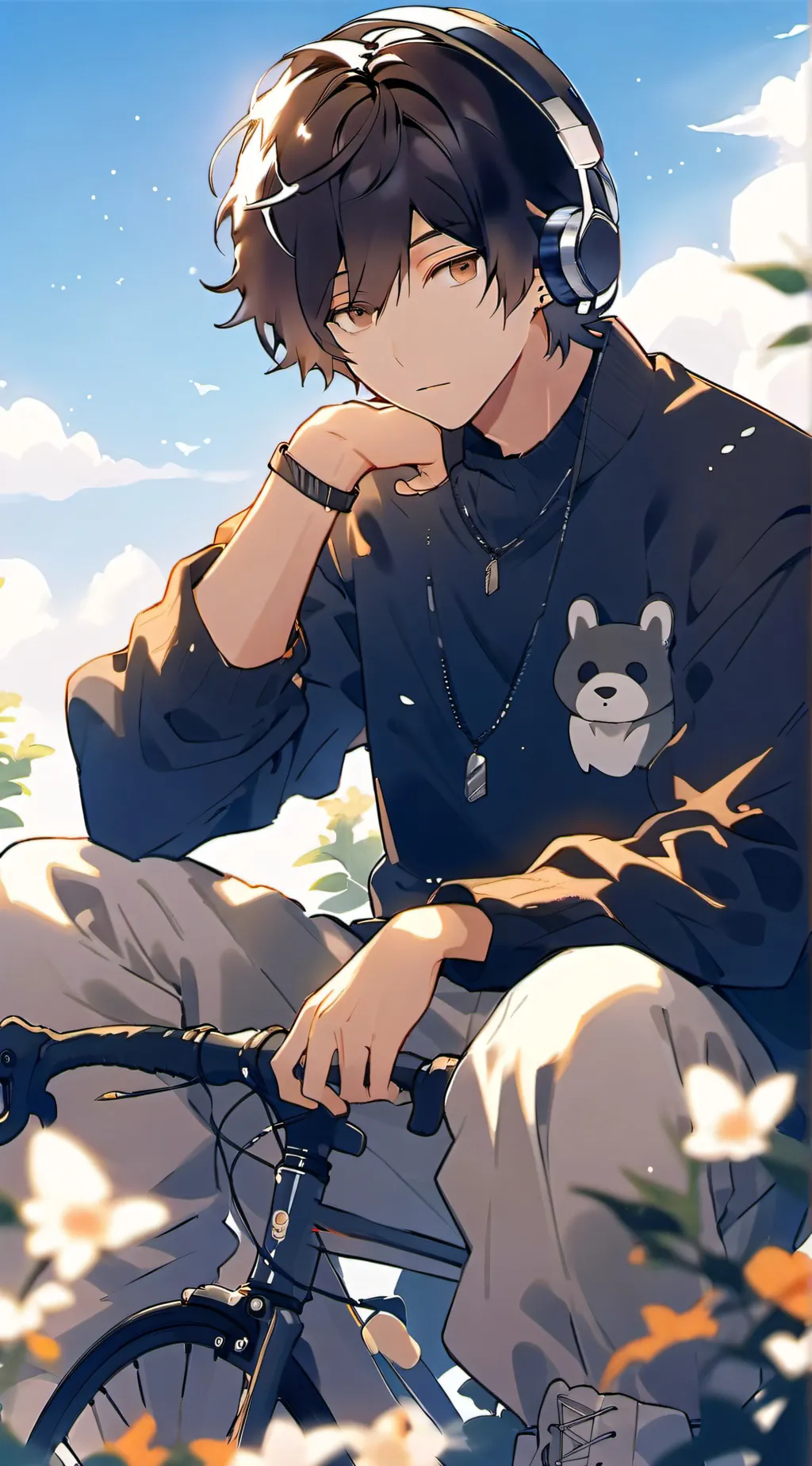 ai character: Alexander🏳️‍🌈 background