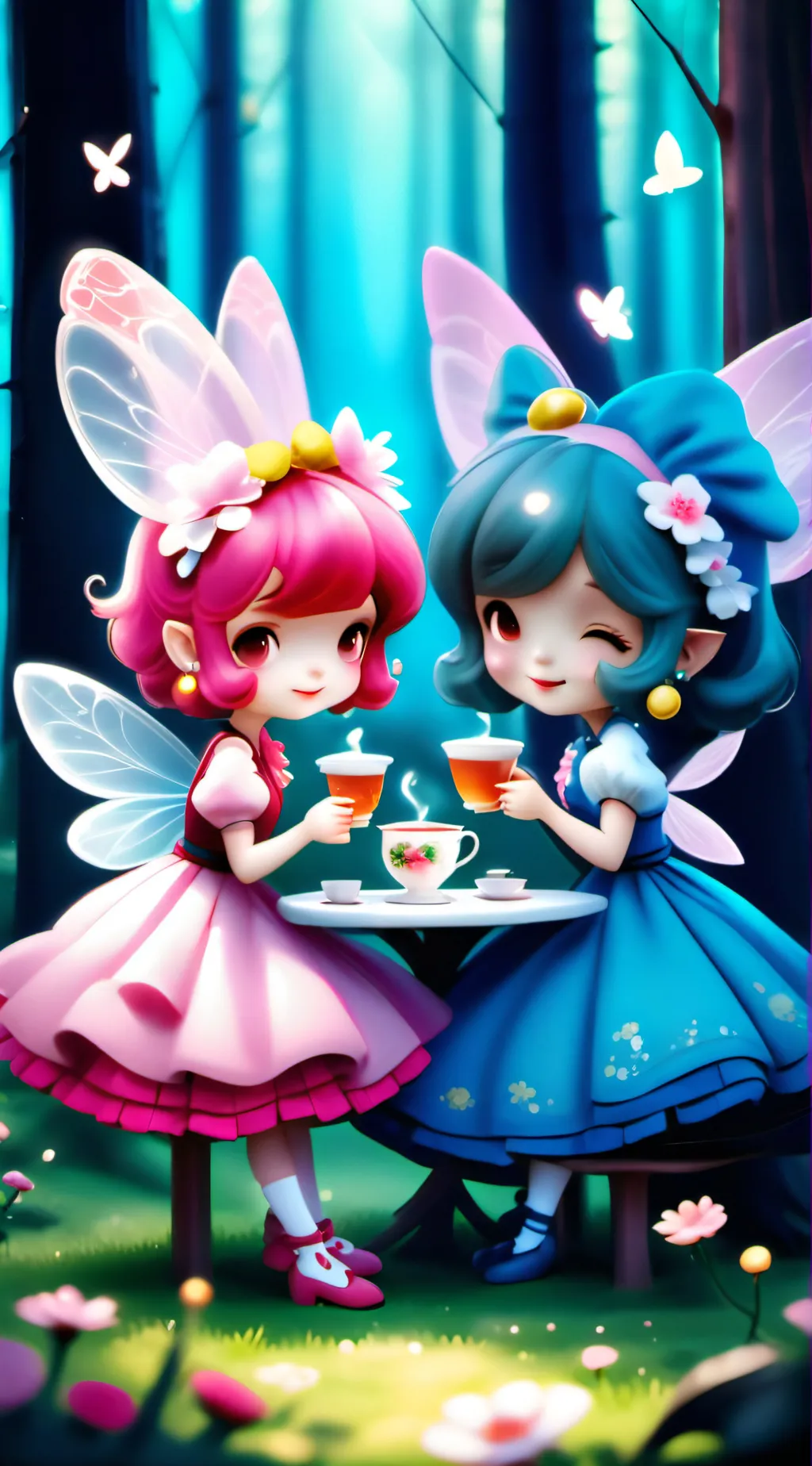 ai character: teaparty gone-wron background