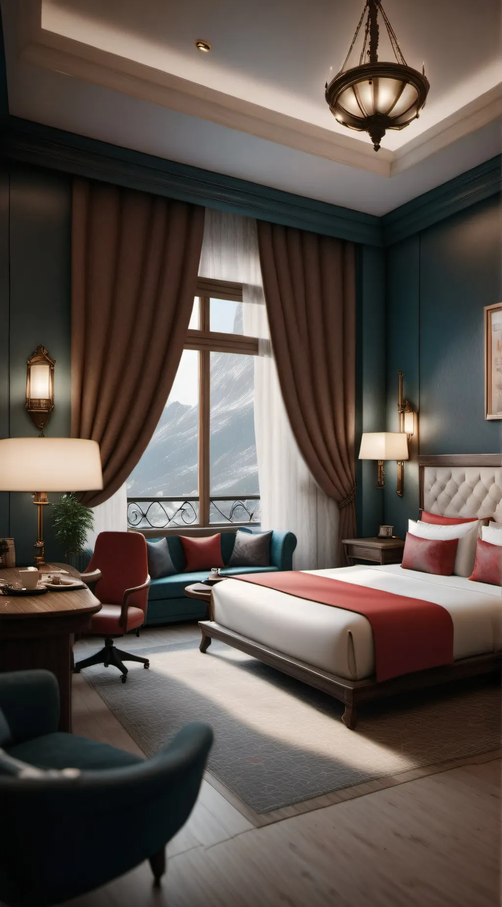 ai character: H.H. Sleepover background