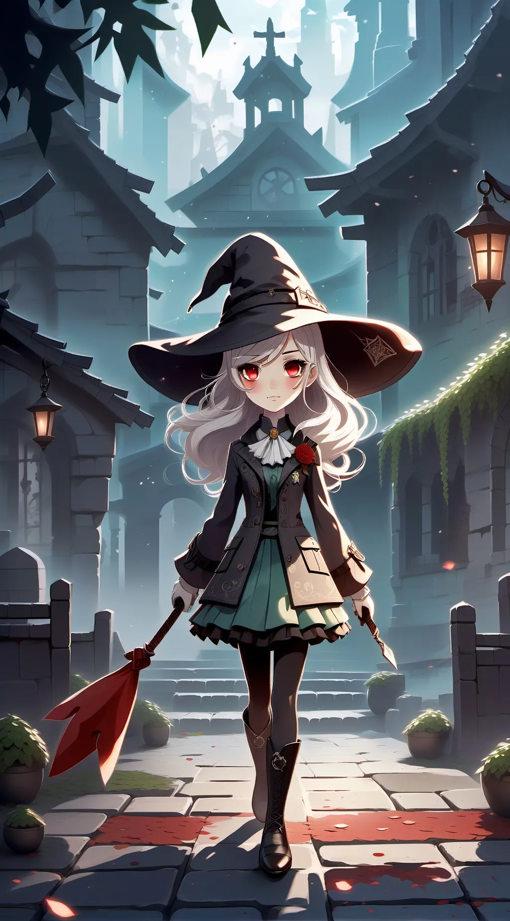 ai character: Beatrice  background