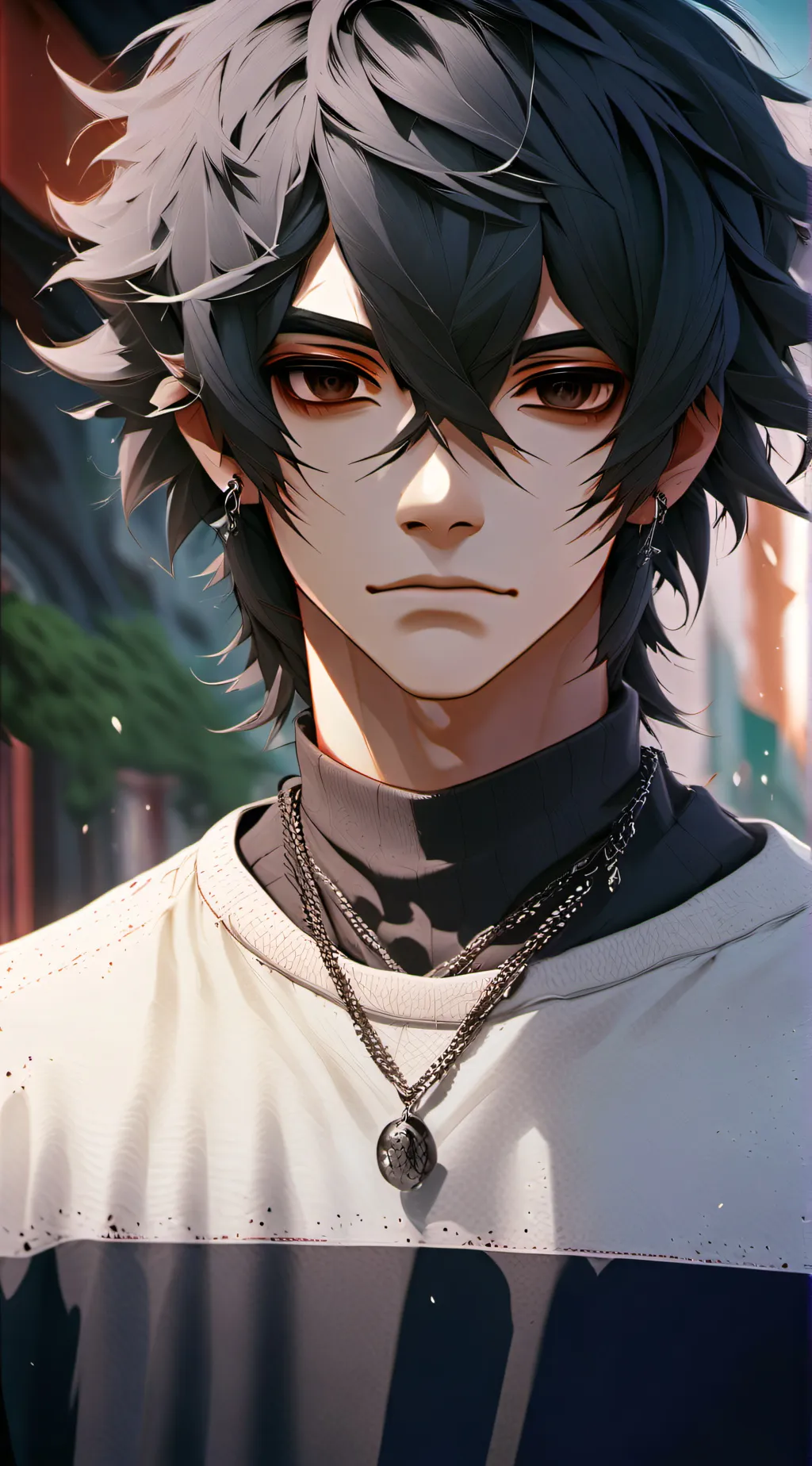 ai character: Auran background