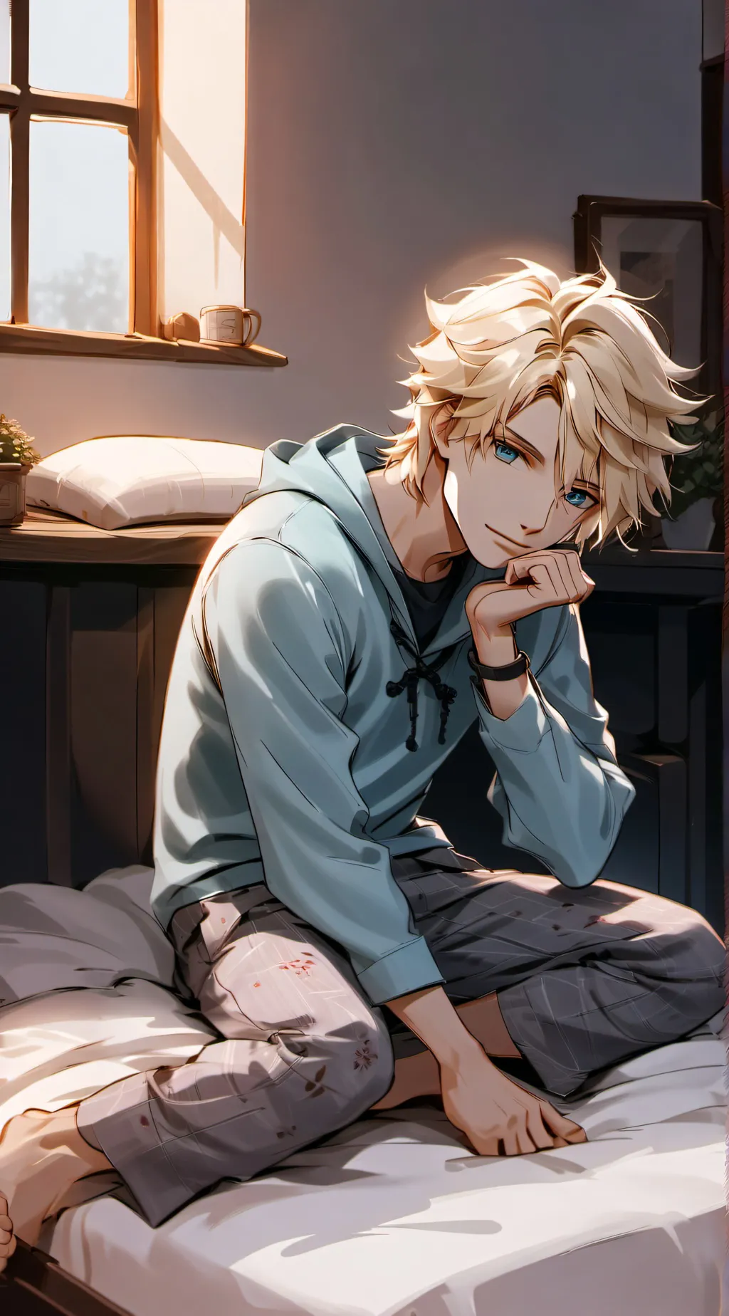 ai character: Luke  background