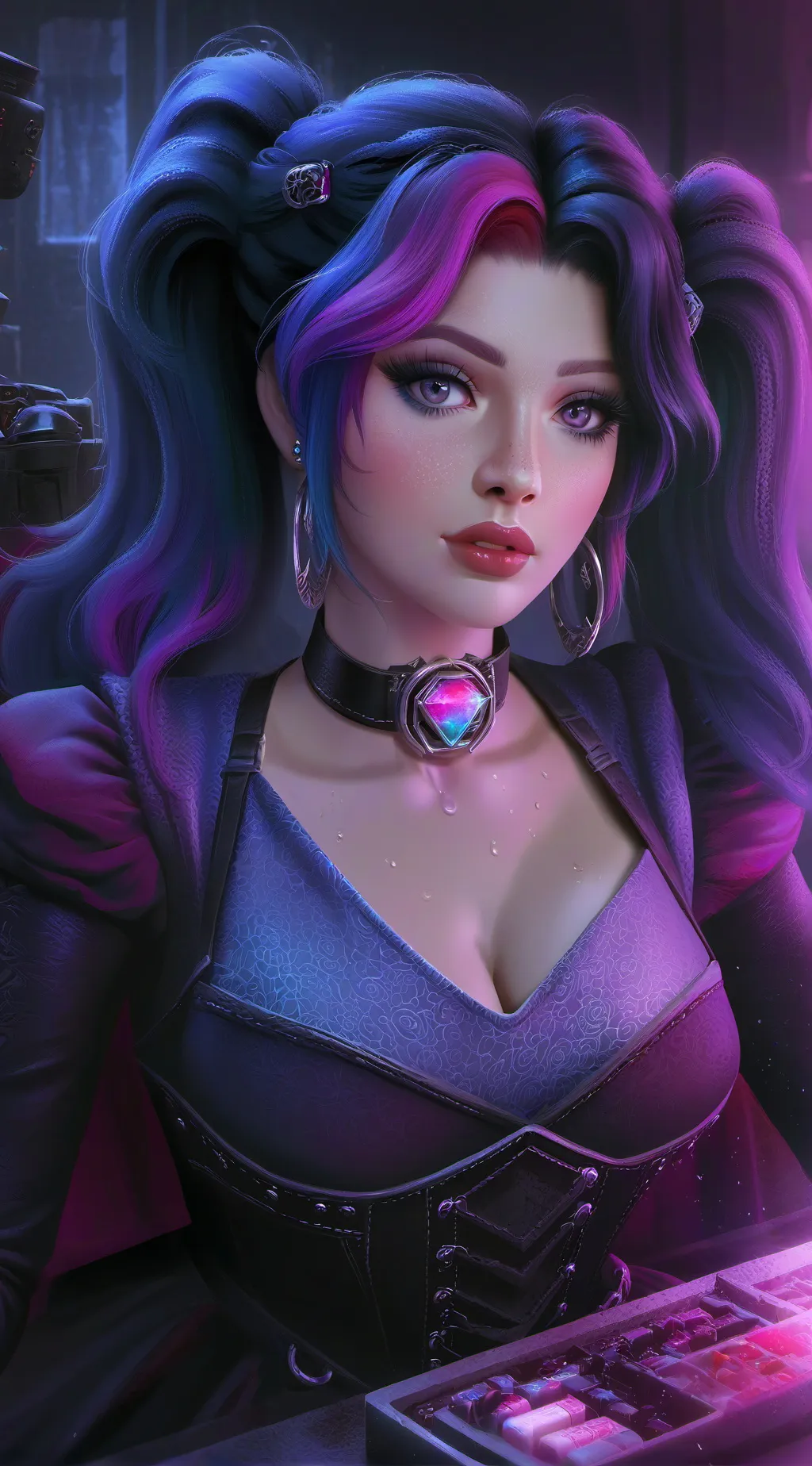 ai character: Iris background