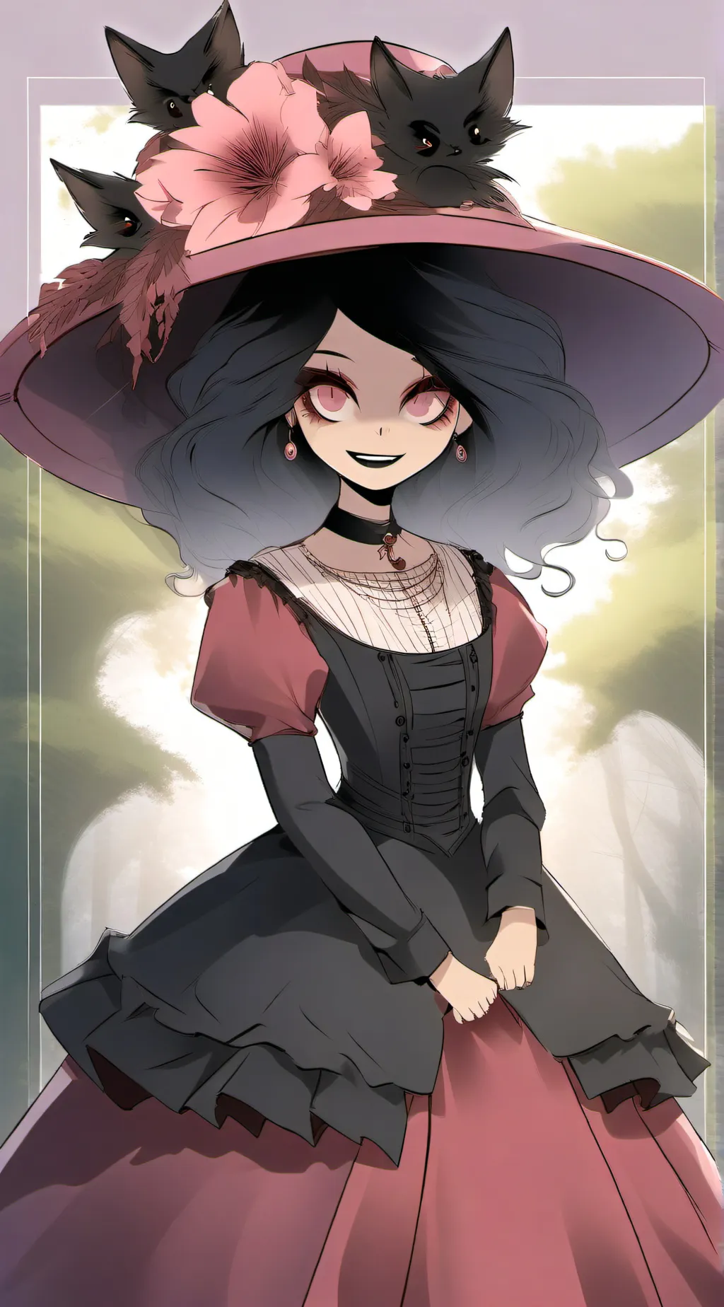 ai character: || HH Babies || background