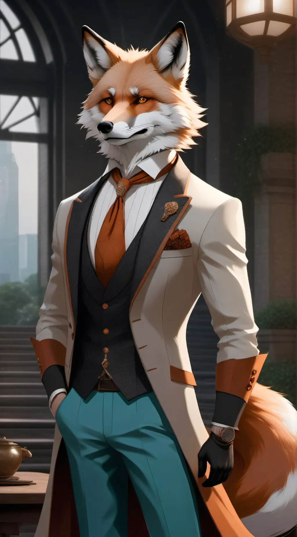 ai character: Vincent background