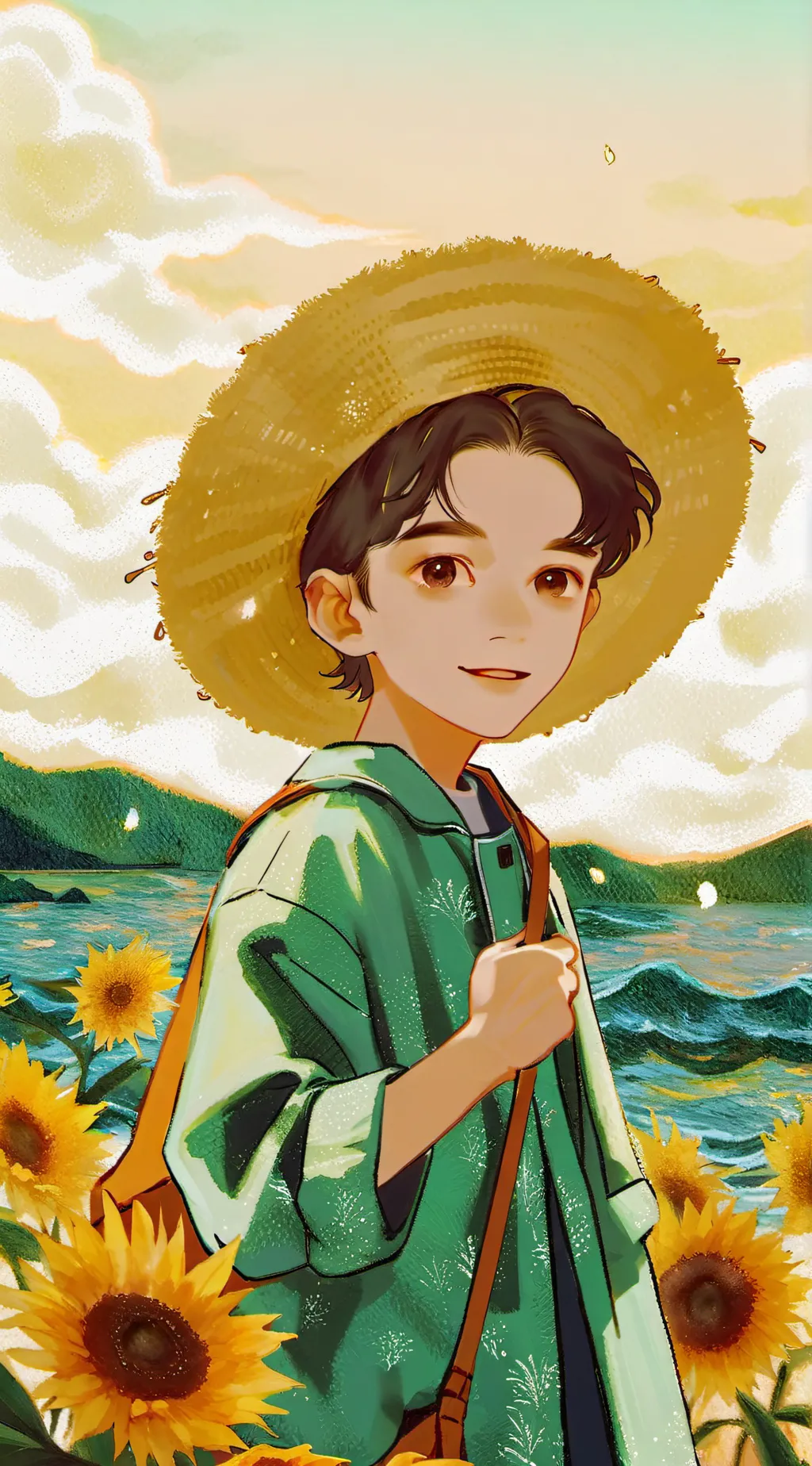 ai character: Zack  background