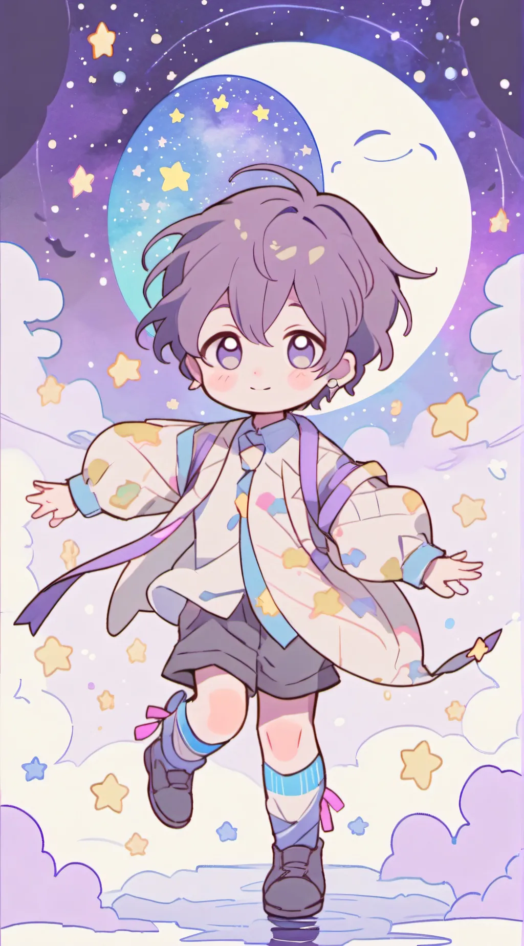 ai character: Unica background