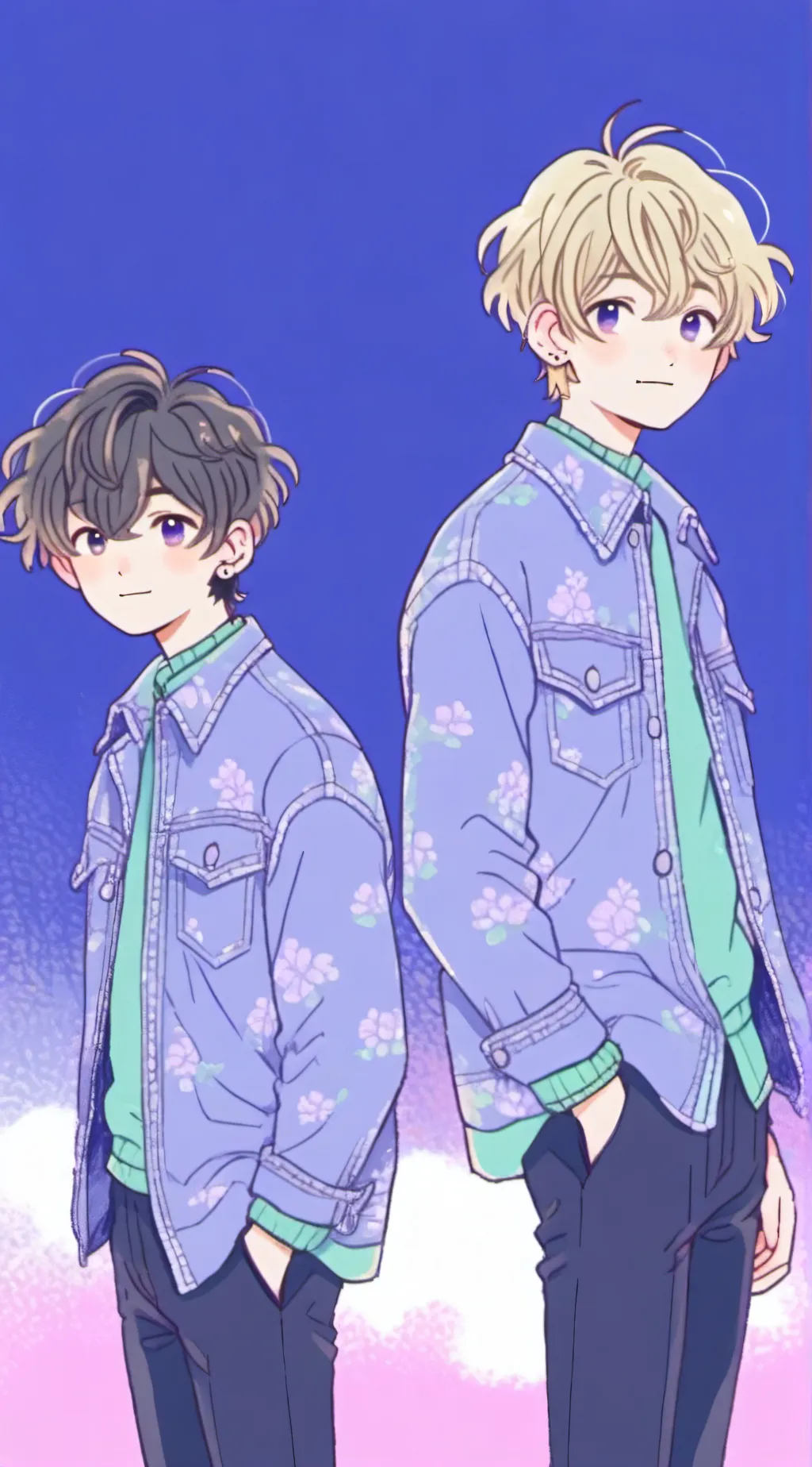 ai character: auggie×chuck background