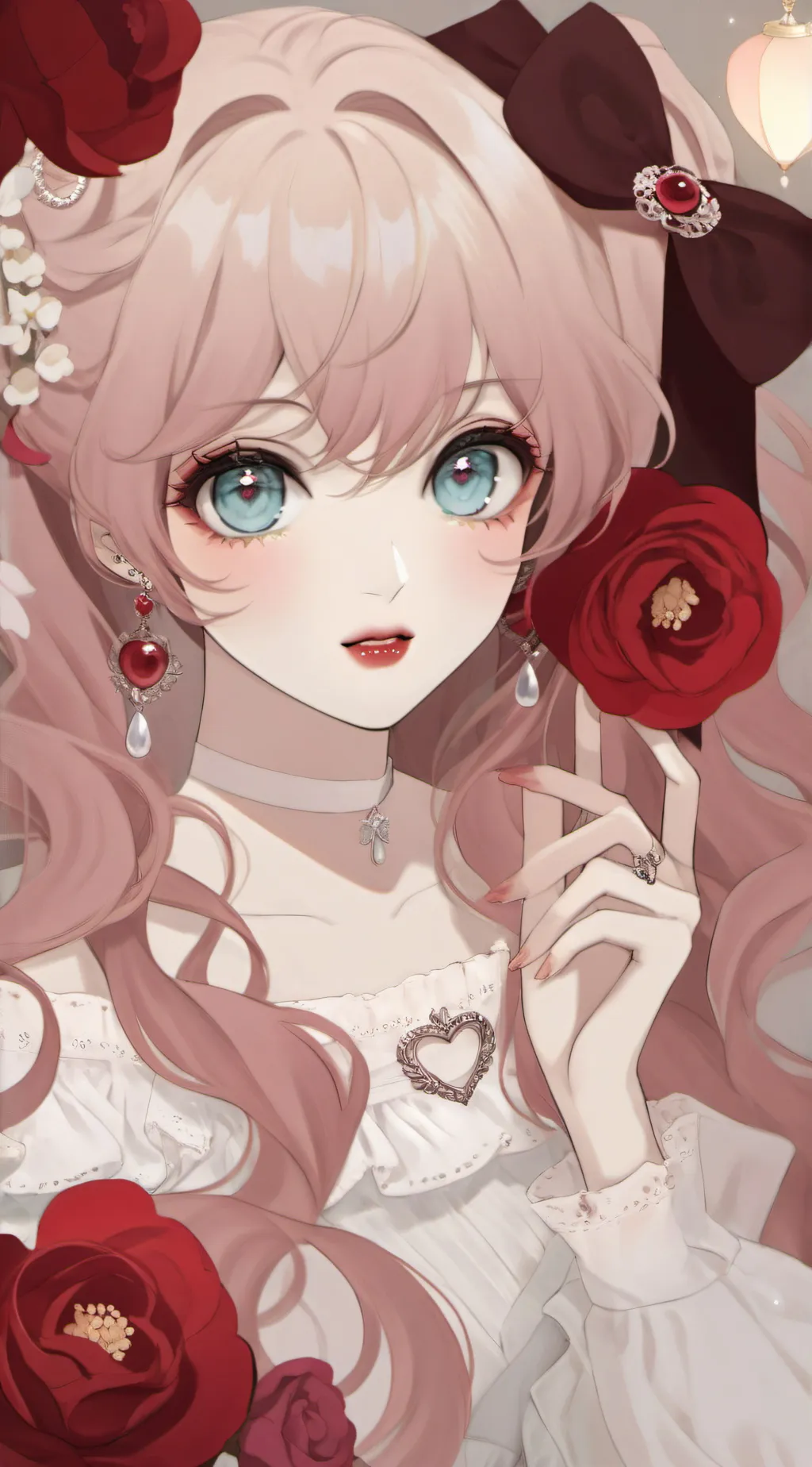 ai character: 🌟rose🌟 background
