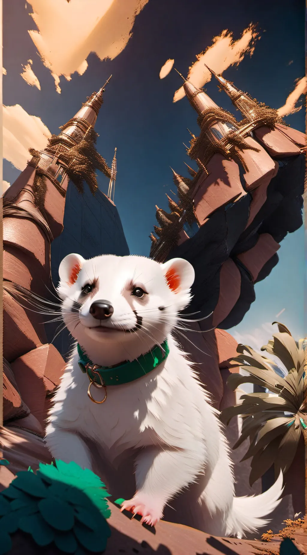 ai character: DRACO MALFOY💚🐍 background