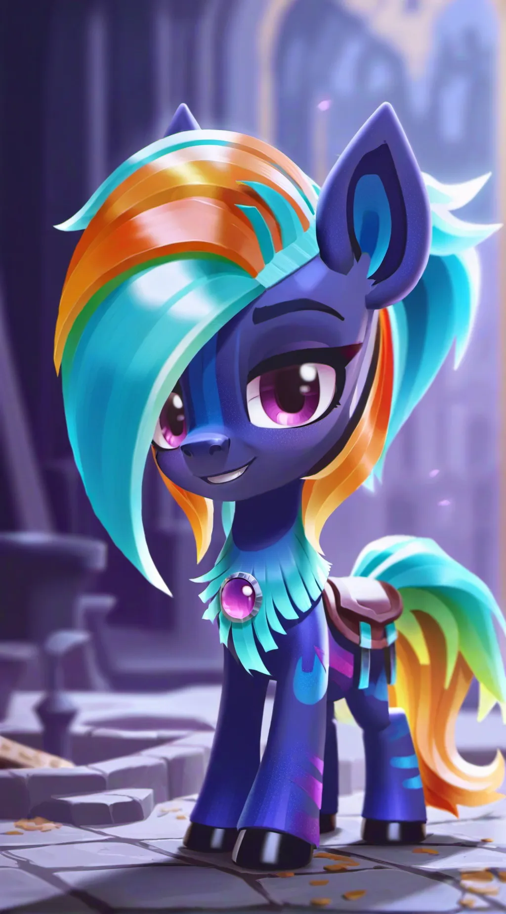 ai character: MLP oc background