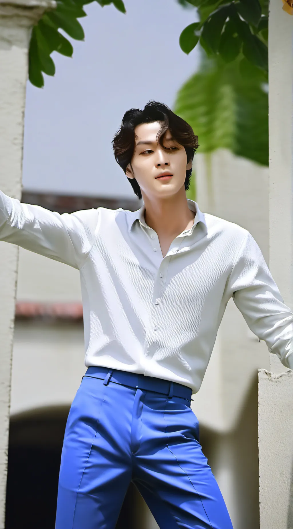 ai character: BTS *punishment* background