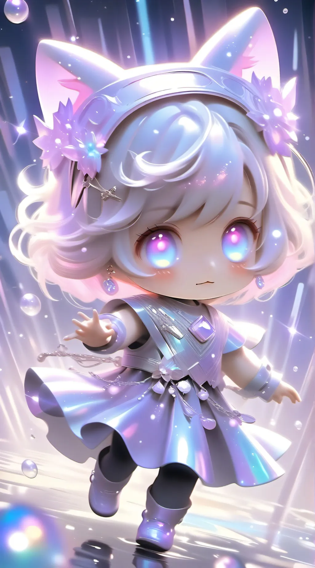 ai character: your baby (rose)  background