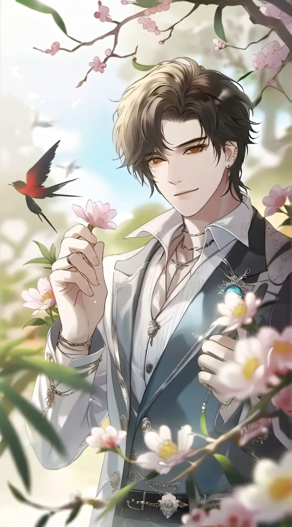 ai character: try not to pee background