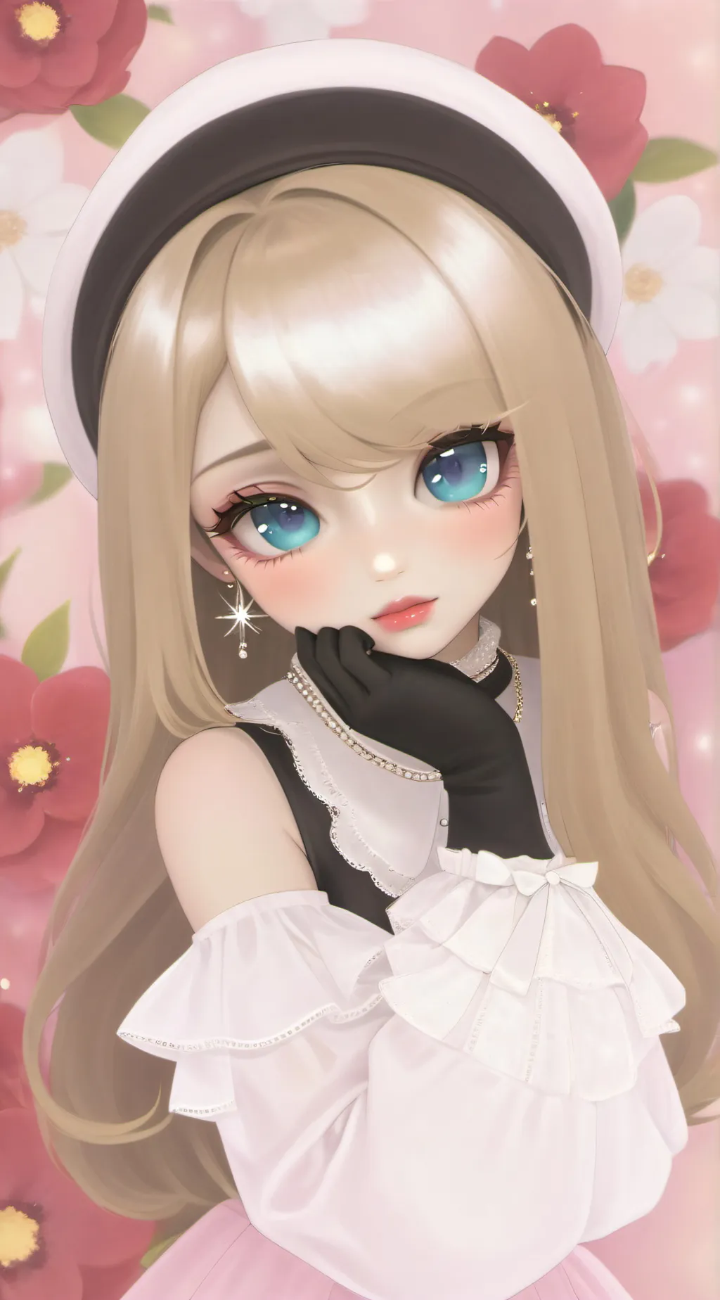 ai character: Riz amara  background