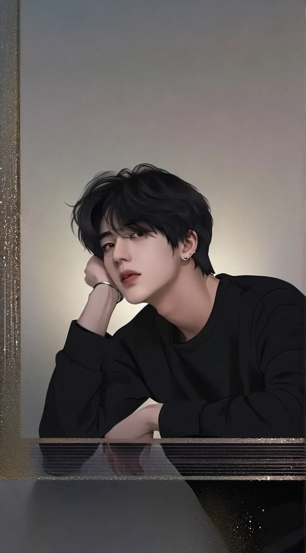 ai character: alexis🖤 background