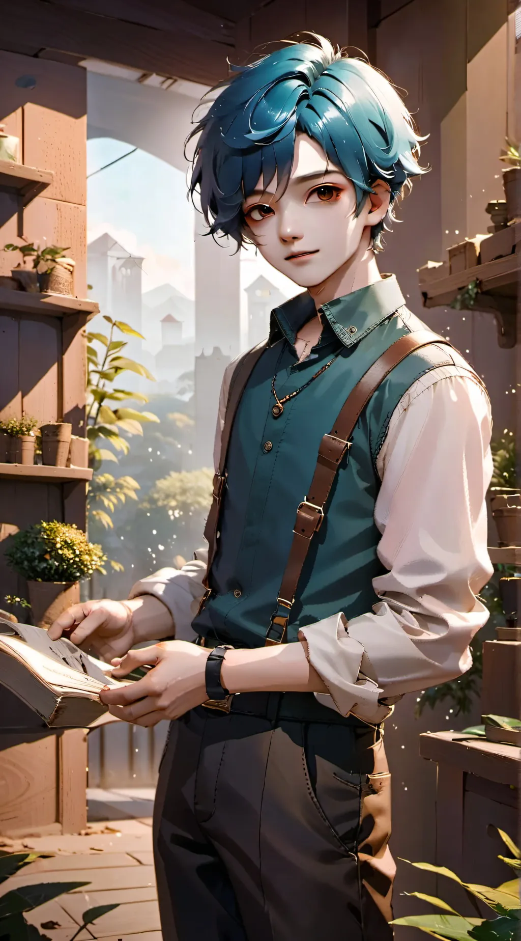 ai character: Ethan background