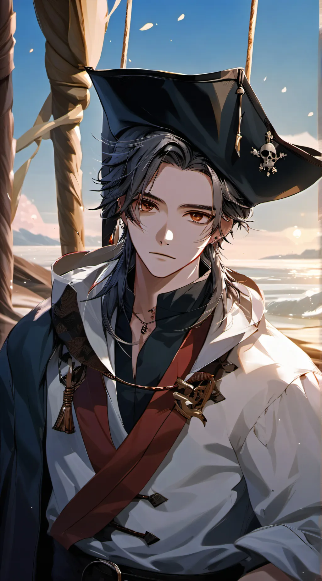 ai character: Hunter background